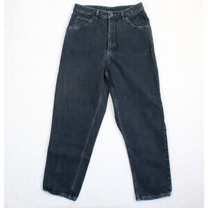 Edwin Jeans Japan Denim Womens Size 14 x 28 Dark Wash Straight Leg High Rise